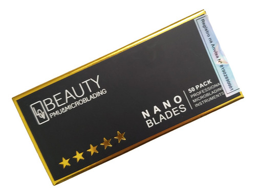 50 Lâminas Agulhas 18u Lovbeauty 0.15mm Flex Microblading 