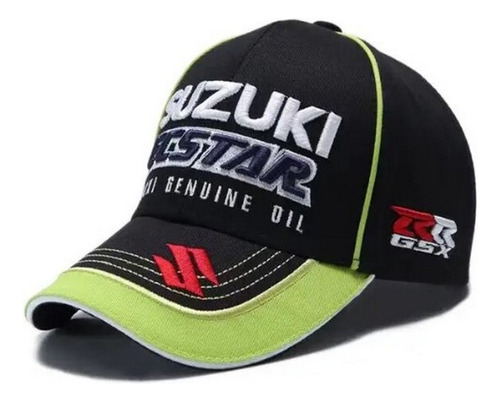 Jockey Suzuki Moto Gp Formula 1 Bordado