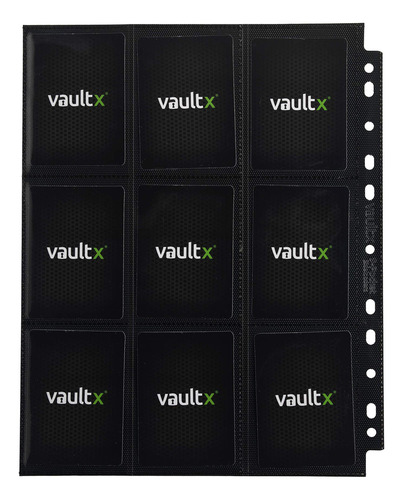 Vault X ® Sideloaders - 9-pocket A4 Trading Card Binder Page