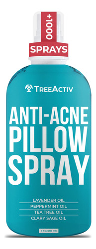 Treeactiv - Espray De Almohada Antiacn, Limpia Sbanas, Tela,