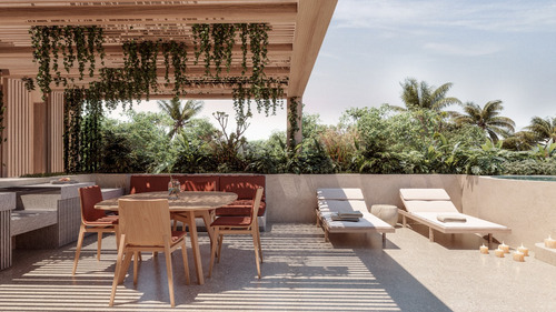 Departamento En Venta En Tulum, Quintana Roo, Aflora, Sobre Avenida Principal En Tulum