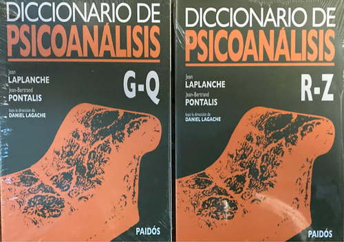 Diccionario Psicoanálisis De G A Z Laplanche Por 2 Libros