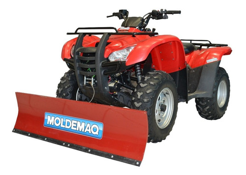 Lâmina Niveladora Frontal P/ Atv Com Guincho 3000 Lbs