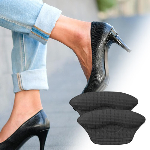 Paquete De 3-4 Almohadillas De Talón Para Zapatos Grandes,