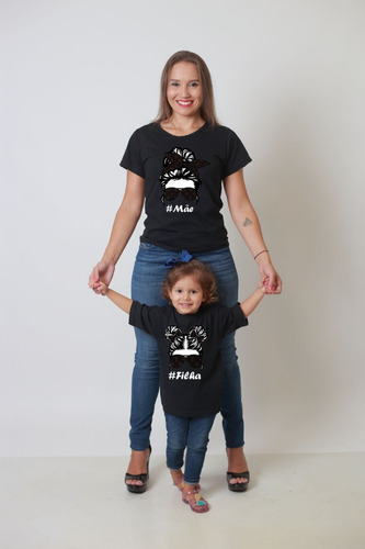 Kit Camisetas Tal Mãe Tal Filha #mãe #filha