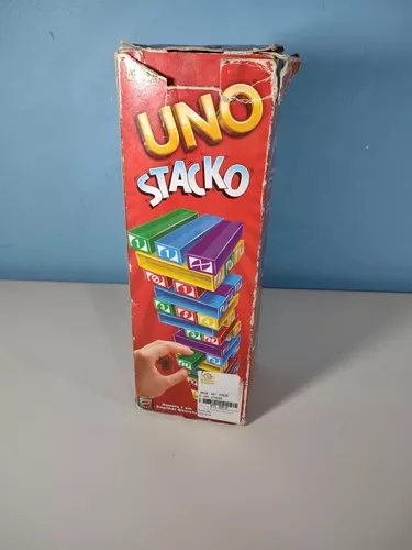 Jogo Uno Stacko Mattel Usado