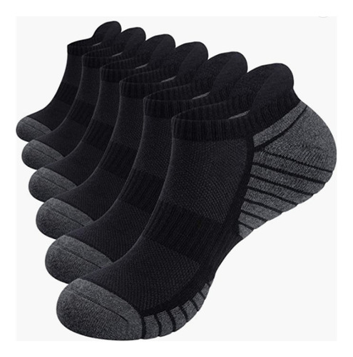 6 Pares De Calcetines Deportivos De Punto Grueso Para Otoño