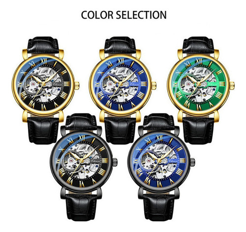 Reloj Mecánico Chenxi Con Números Romanos Luminosos