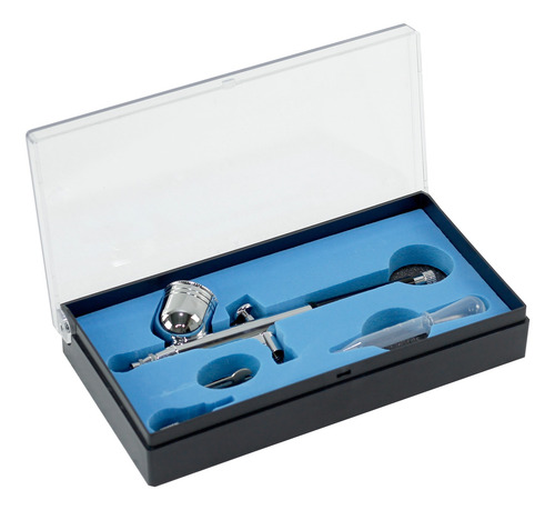 Imagem 6 de 6 de Kit Caneta Aerógrafo Pistola De Pintura 25 Psi Bico 0.3mm