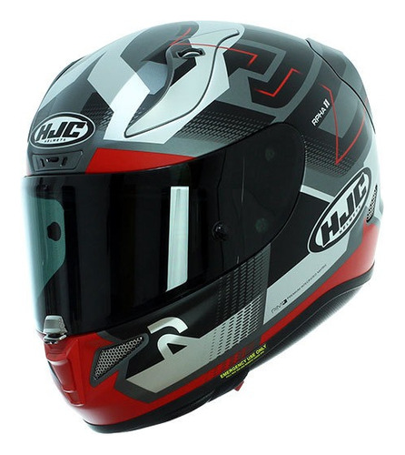 Casco Moto Hjc Rpha 11 Nectus Mate Fibra Carbono Visor Humo