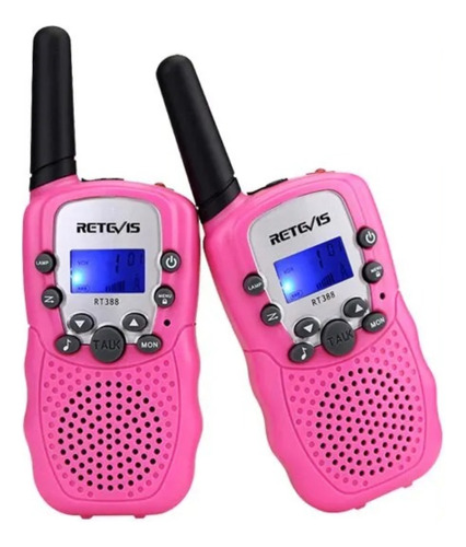 Radio Comunicador Boquitoquis Niña Y Niño X2 Recargable