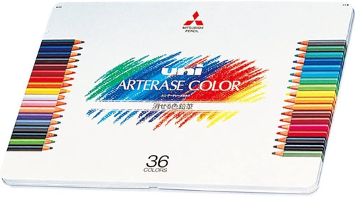 36 Lapices De Colores Mitsubishi Uni.