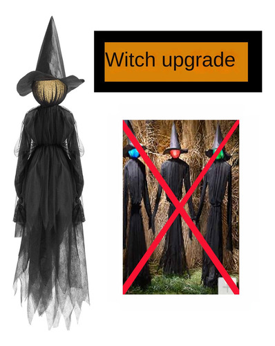 4 Piezas De Halloween Tomados De La Mano Bruja Luces Led2023