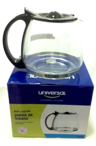 Jarra De Vidrio Repuesto Para Cafetera Universal 10-12 Tazas