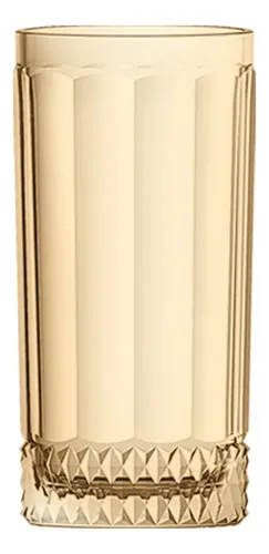 comprar Jogo De Copos Em Vidro Splendor Âmbar Com 6 Peças 360ml L'he