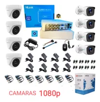 Comprar Kit 8 Camaras  De Seguridad Dvr 8 Canales 1080p