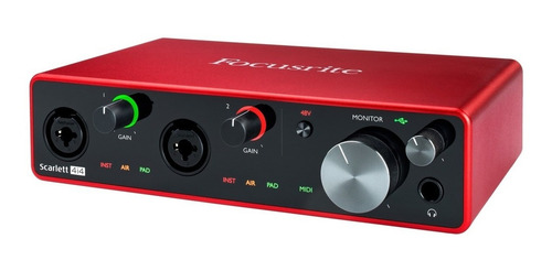 Imagen 3 de 8 de Interface De Audio Focusrite Scarlett 4i4 3ra Generacion