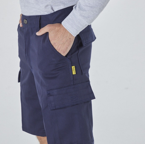 Bermuda Cargo Pampero Hombre Original - Talle 38 Al 60