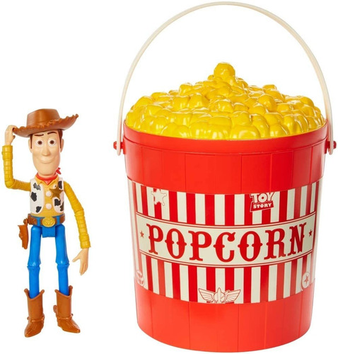 Set De Carrusel Toy Story Con Figura De Woody De 23 Cm!
