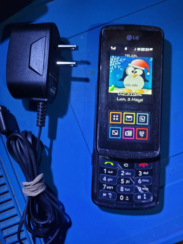 LG Kf600 Venus Retro,con Cargador Telcel Con Señal Leer Descripcion. Celular Retro Clasico Coleccion Vintage Nokia 1100 1108 1208 N8 5610 5130 iPhone (Usado)