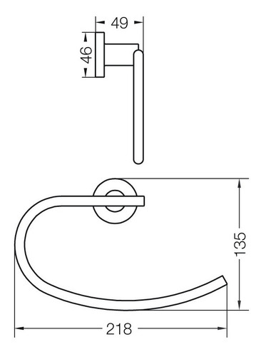 Imagen 4 de 10 de Kit Set Fv Libby Accesorios 4 Piezas Baño Cromado Cs4088