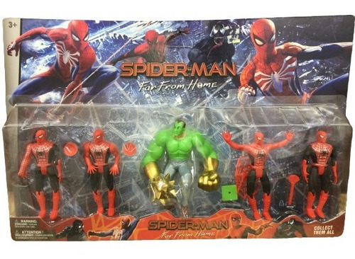 Spiderman Set Juguetes X5