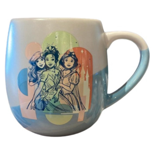 Taza Princesas Original Disney Store Importada Usa