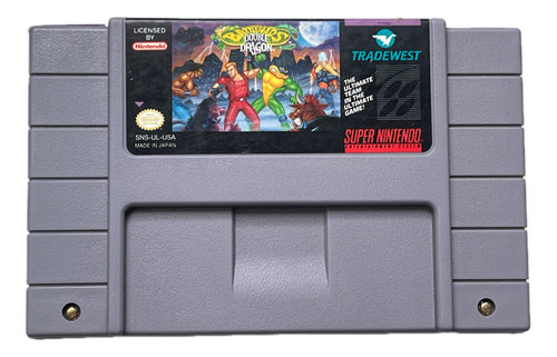 Id 52 Battletoads & Double Dragon Original Snes Cartucho