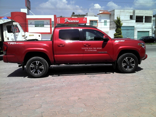 Imagen 4 de 14 de Toyota Takoma 2016 Trd Sport 4x2 Dob/cab Tela Eng $ 113,600
