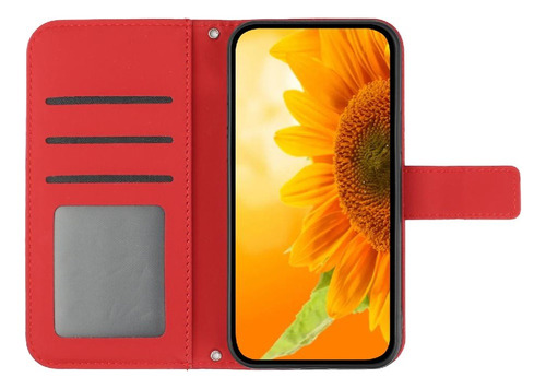 Funda For Teléfono Nokia X100 Con Tarjetero Y Tapa Abatible