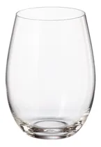 Comprar Copa Sin Pie Tallo Cristal De Bohemia X 6 Vino Caja Original