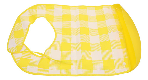 Delantal De Babero Reutilizable Con Protectores De Ropa
