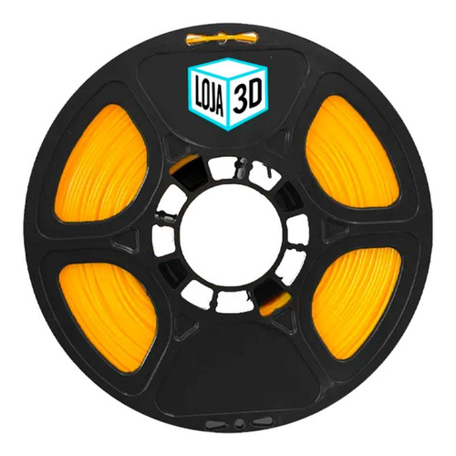 Filamento Pet-g Pro - Amarelo - Loja 3d - 1.75mm - 1kg