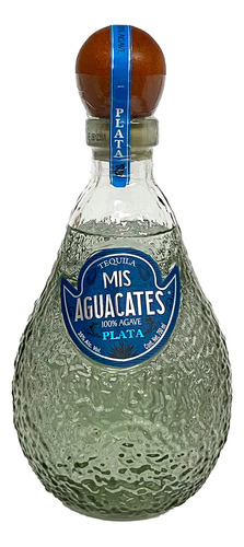 Tequila Artesanal Mis Aguacates Plata 750 Ml