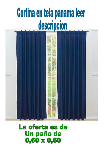 Cortinas Rustica Voile Y Panama