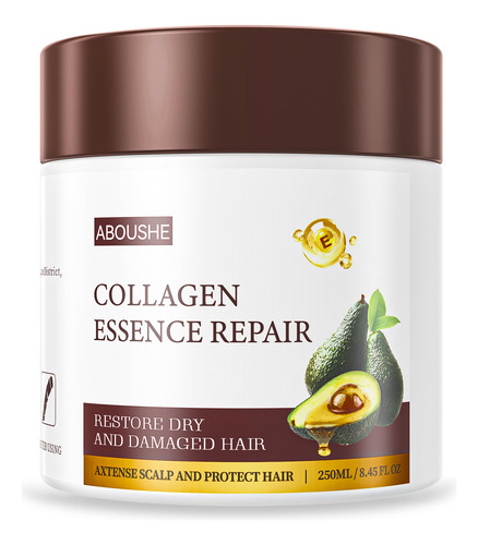 Mascarilla Capilar Aboushe Collagen Deep Conditioning 250 Ml