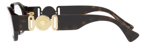Anteojos Lentes Recetado Versace Biggie Ve3320u Havanna + Havanna | Large 56mm