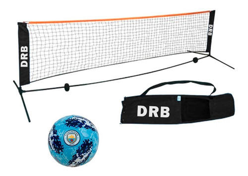 Combo Red Futbol Tenis 4 Mts + Balón Oficial Manchester City