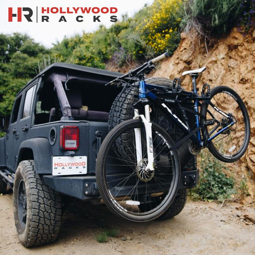 Rack Porta 2 Bicicletas En Llanta Tire Rack Hollywood