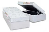 Comprar Cama Box Baú Solteiro: Colchão Espuma Castor D33 Sleep Max 