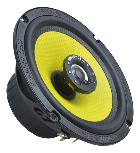 Kit Coaxial 2 Vias Ground Zero Gztf 90w Rms 6,5 Polegadas