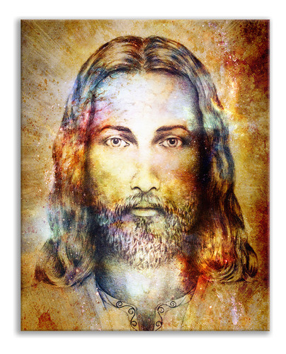 Cuadro Jesucristo Canvas Algodón Jesús Cristo 75x60