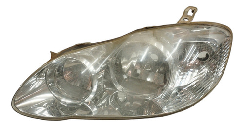 Farol Esquerdo Corolla 2005 A 2008 C/ Garra Quebrada (Usado)
