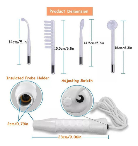 Lj Equipamento De Alta Frequência Para Cuidados Faciais E
