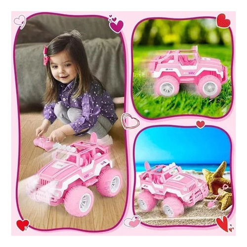 Auto Con Control Remoto Femenino Ratio 1:16 Co Car