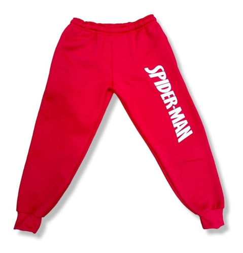 Pantalón O Monos Deportivo Para Niños De Spiderman (rojo)