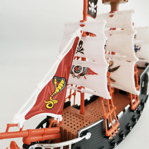 Barco De Juguetes Para Niños Modelo Barco Pirata Caribeño .