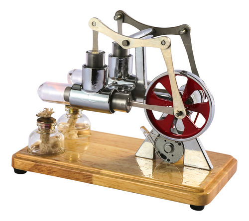 Kit De Motor Hot Stirling, Modelo Physical Dual Generator