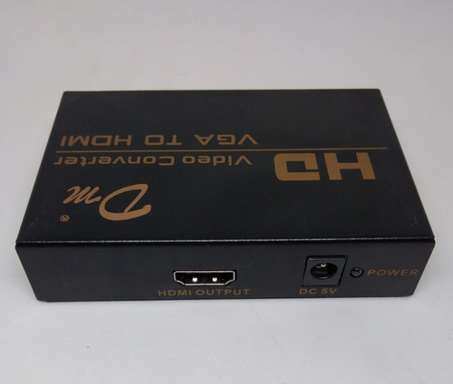 Adaptador Conversor Vga A Hdtv Metal 12 Cuotas Contado
