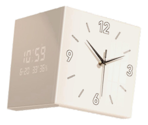 Reloj De Pared Moderno De Doble Cara Con Regalos De Crema